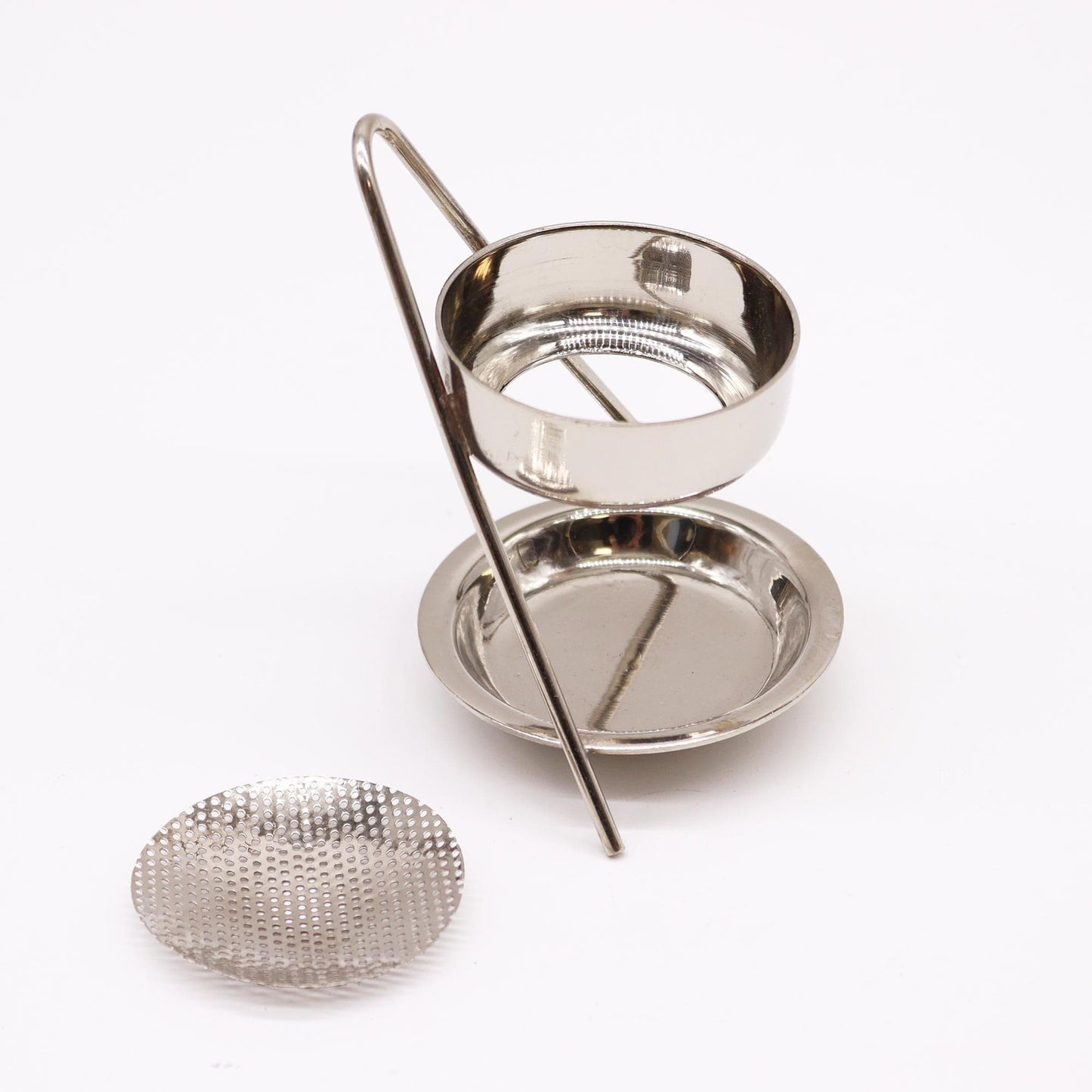 Bliss Plated Brass Resin Incense Warmer - Fixed