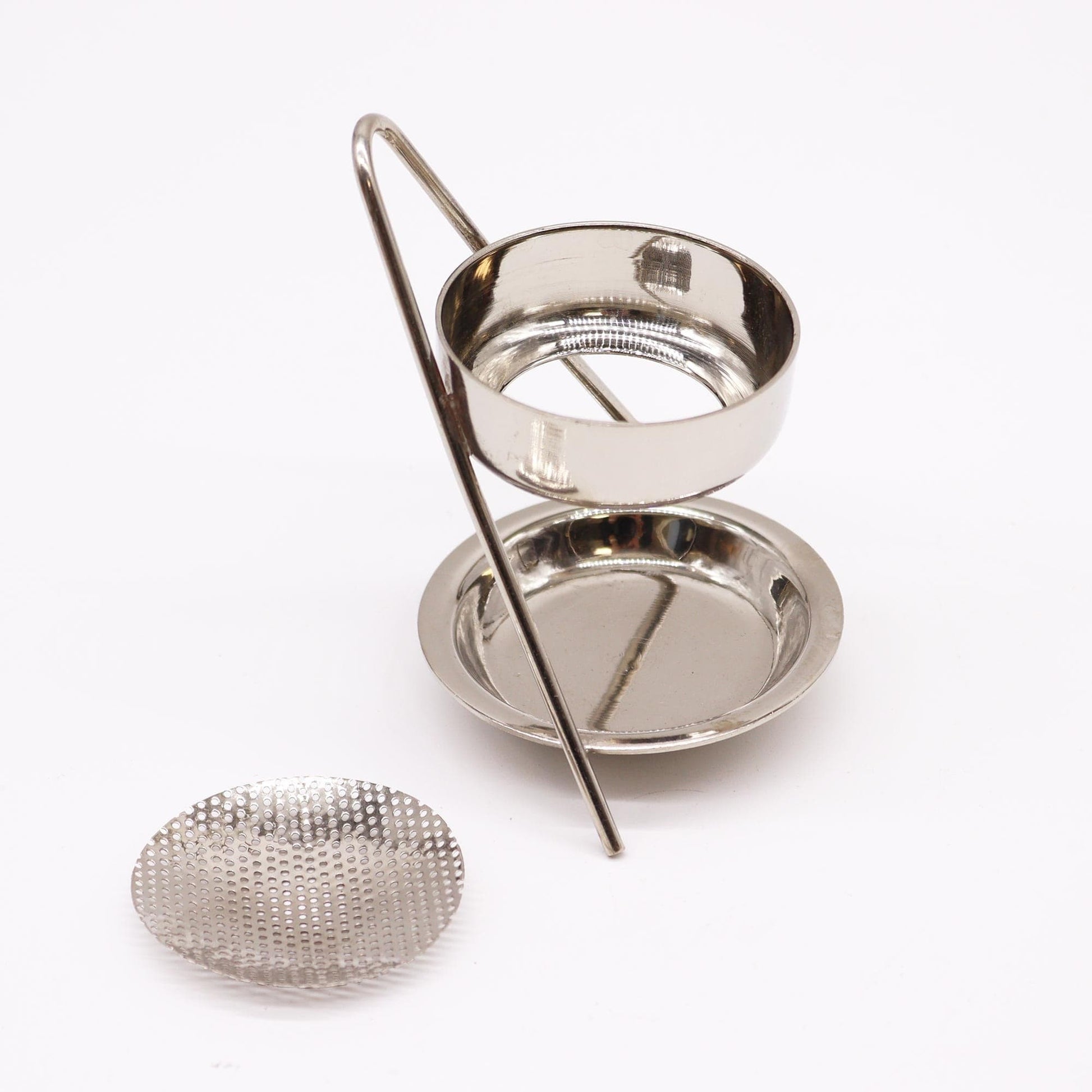 Bliss Plated Brass Resin Incense Warmer - Fixed