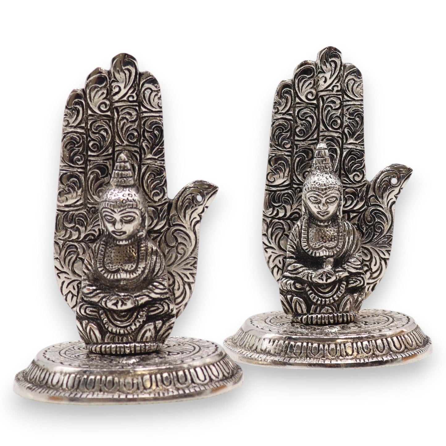 Bliss Hand Buddha Incense Holder 13x9cm