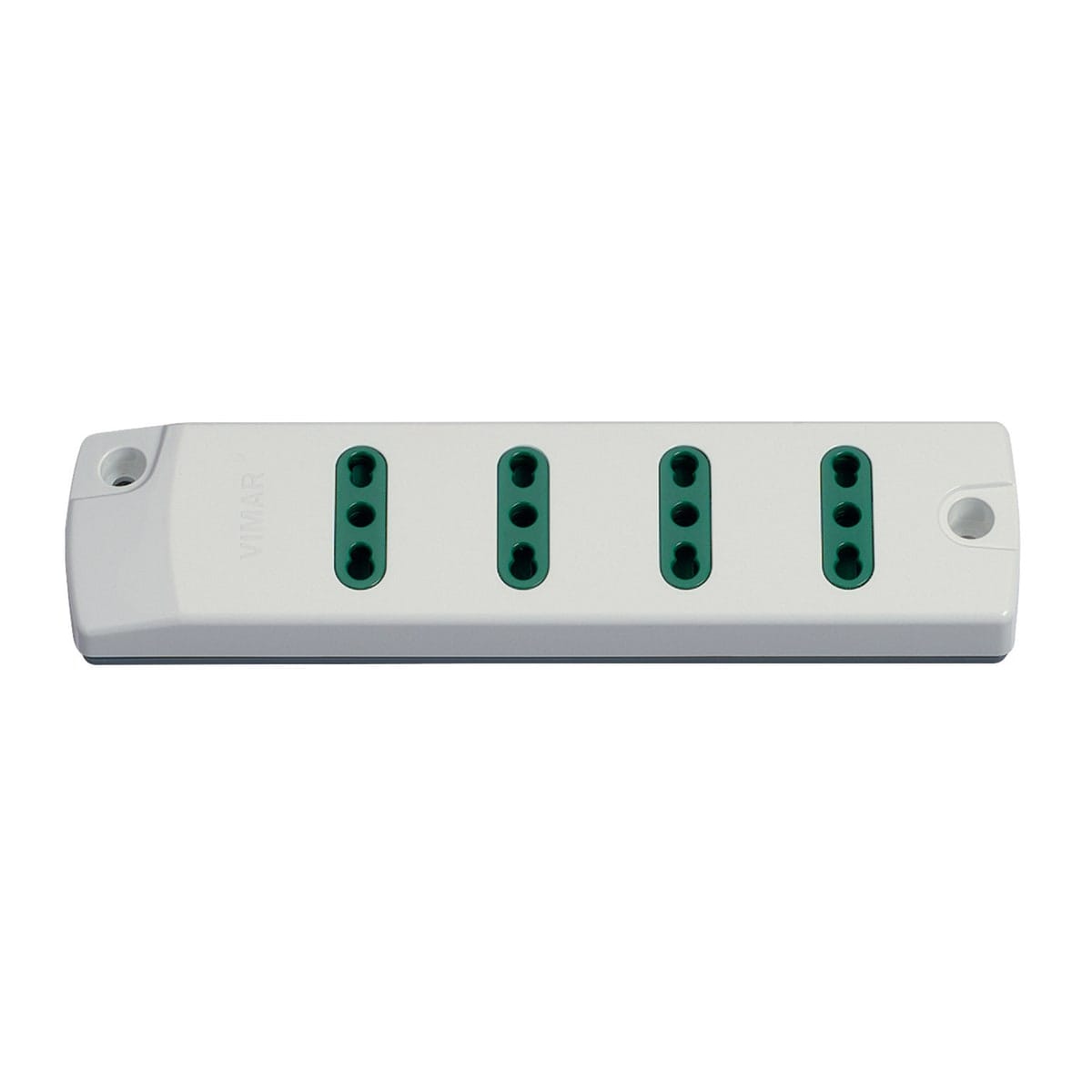 Bricocenter MULTISOCKET 4 PLACES 10/16A WITHOUT CABLE WHITE