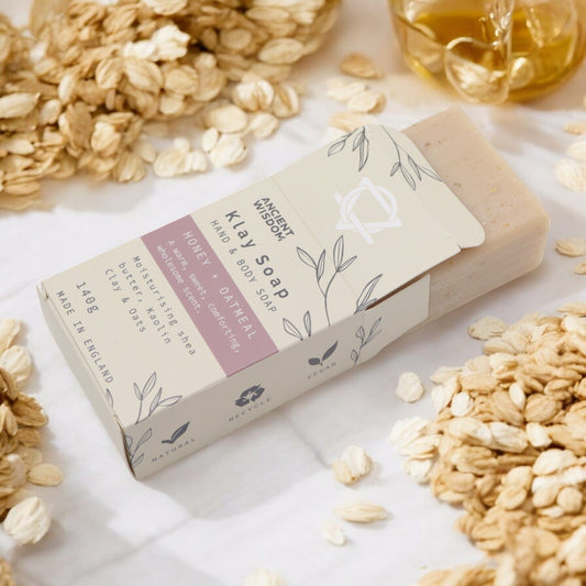 Bliss Klay Soap - Honey Oatmeal