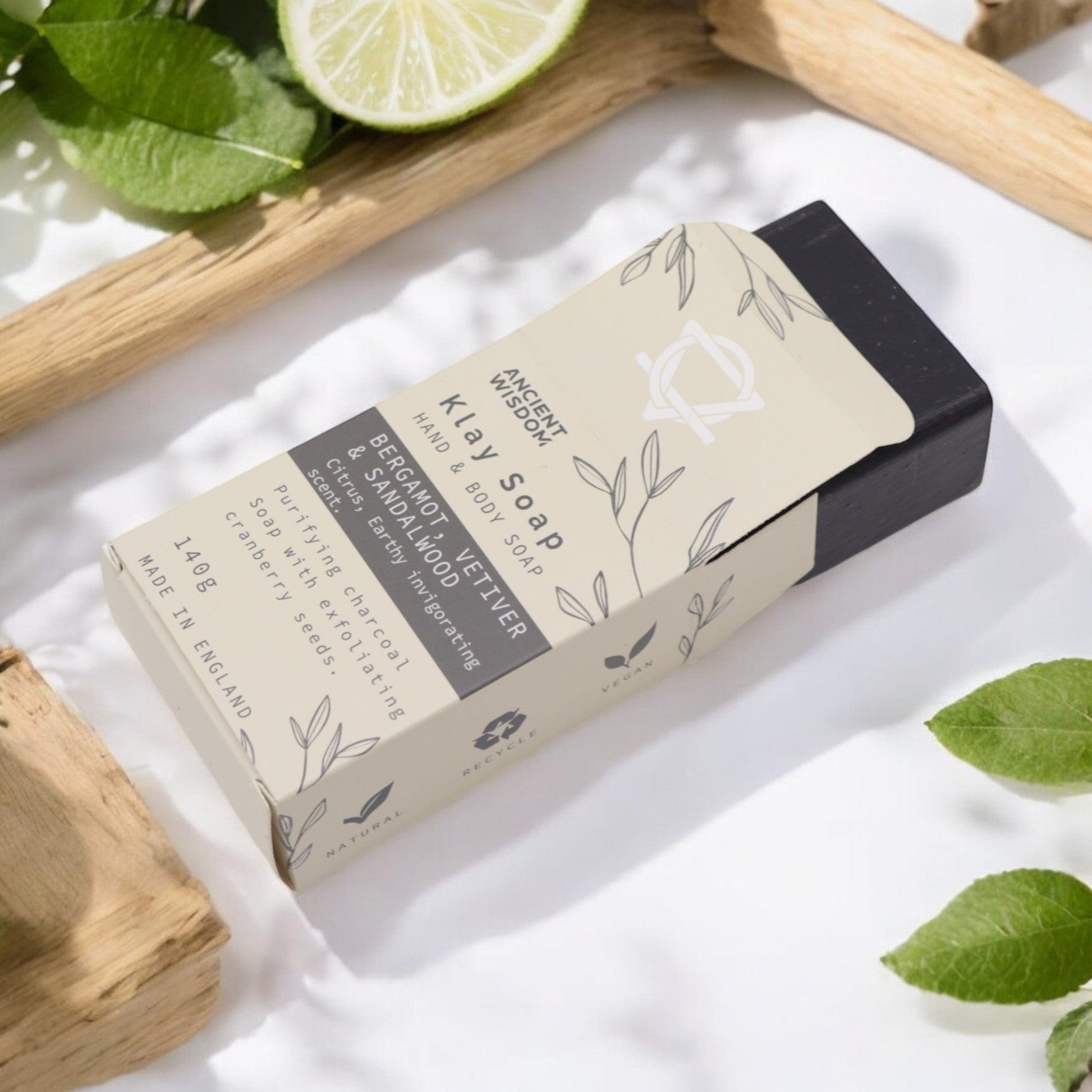 Bliss Klay Soap - Bergamot & Sandalwood