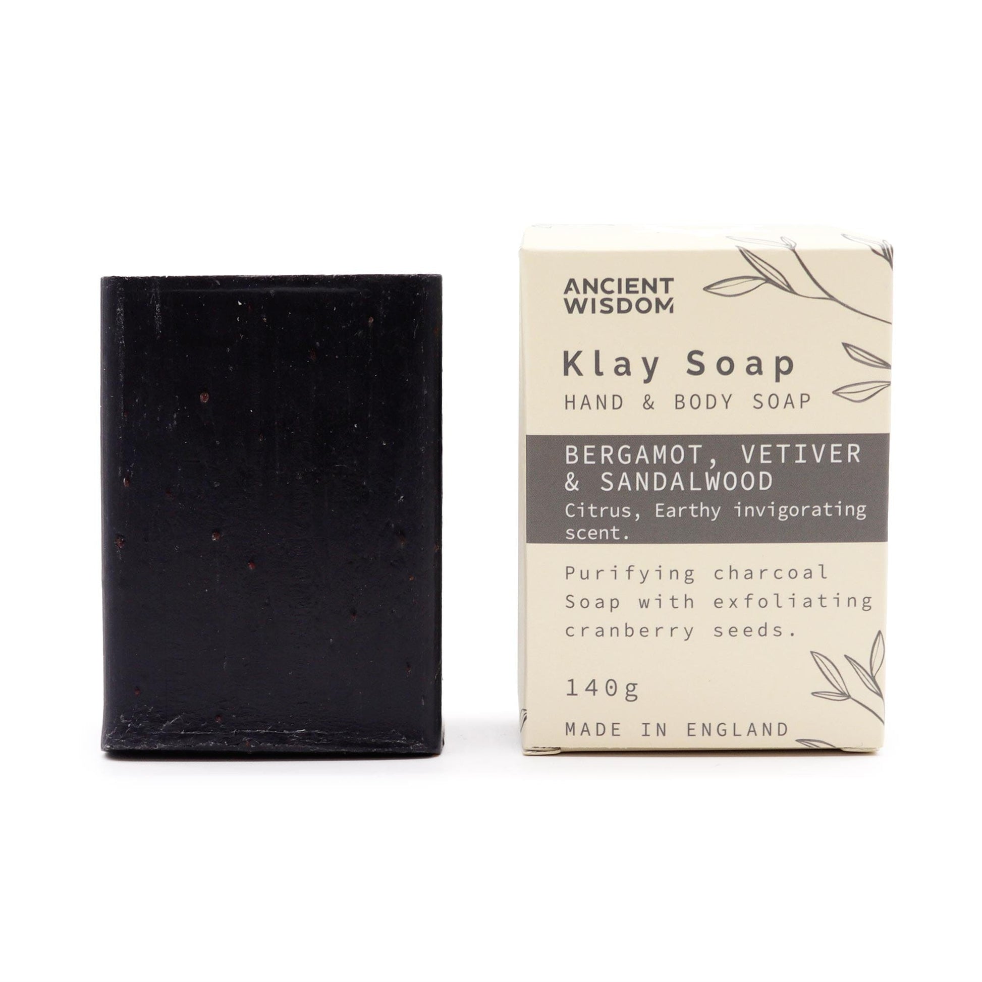 Bliss Klay Soap - Bergamot & Sandalwood
