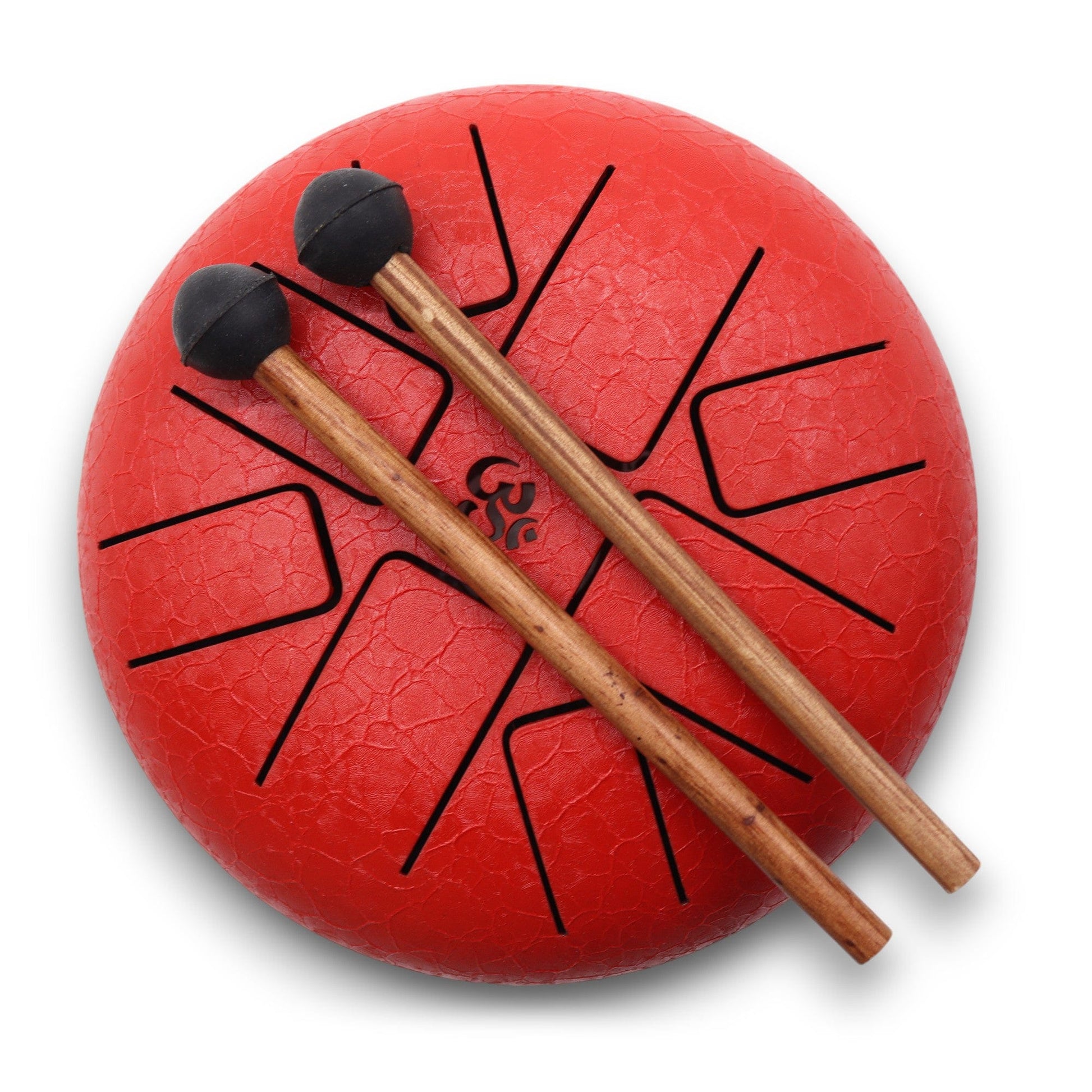 Bliss Steel Tongue Happy Drums  Om Red- 16cm