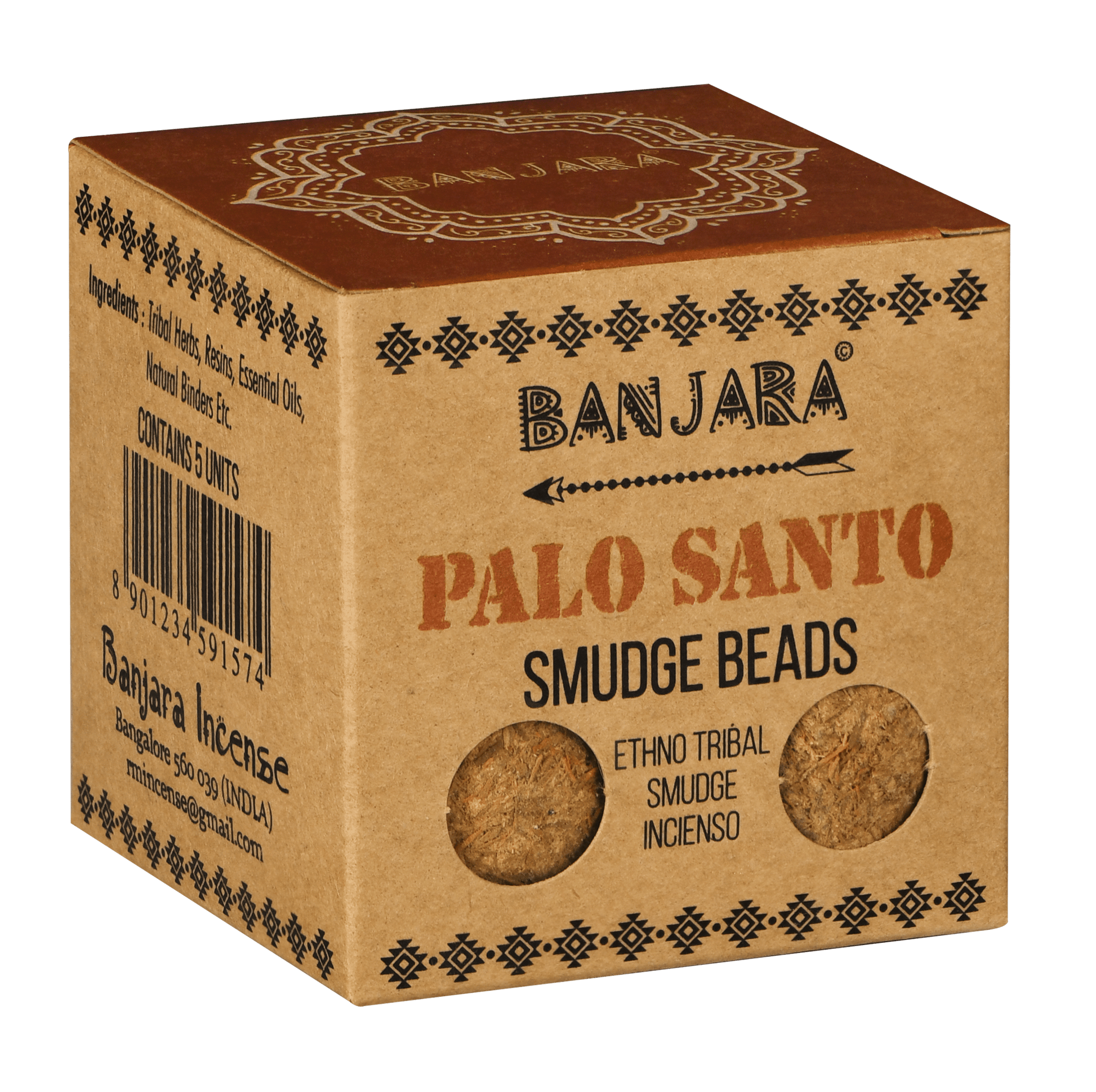 Bliss Banjara Smudge Beads - Palo Santo
