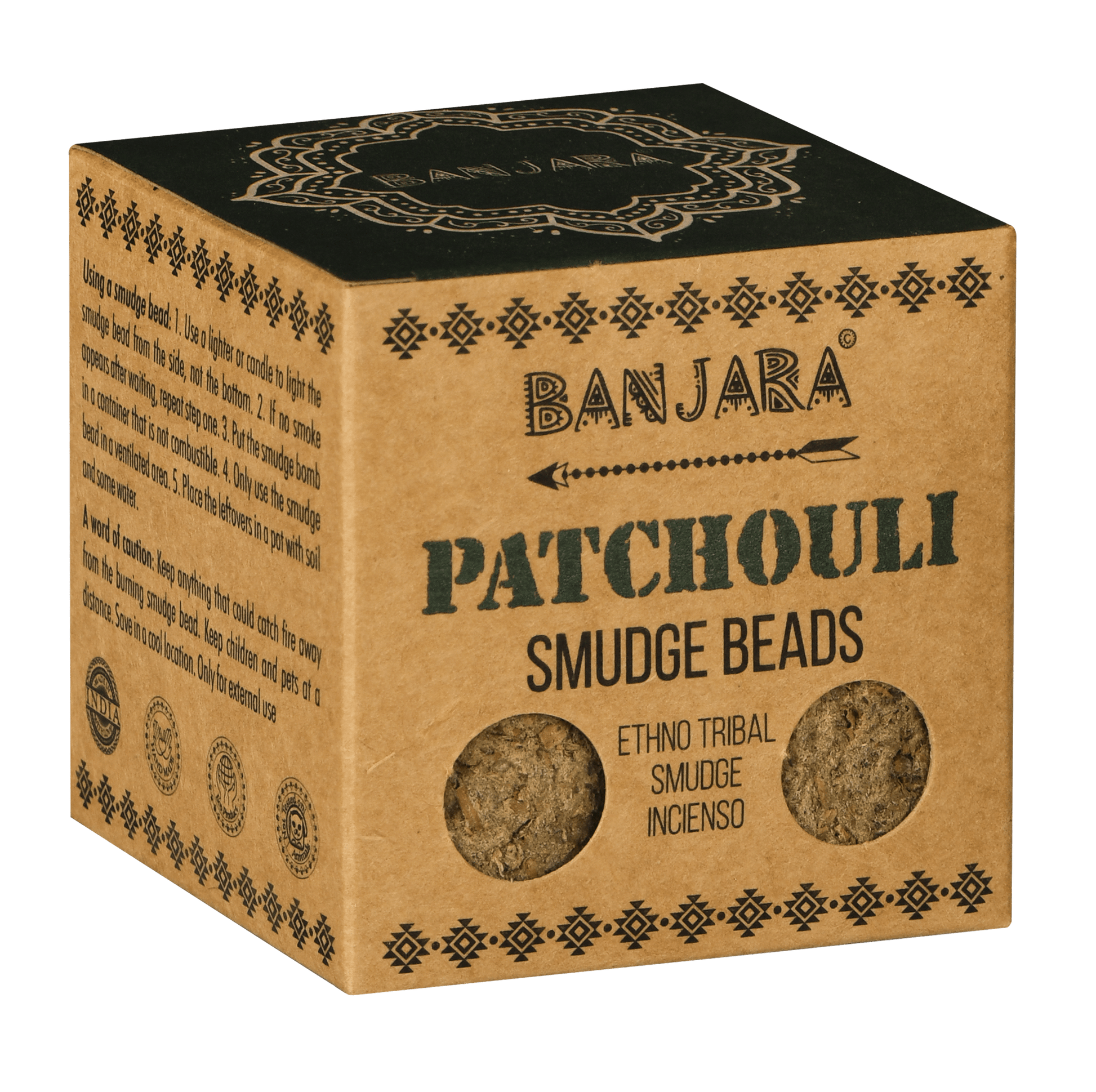 Bliss Banjara Smudge Beads - Patchouli