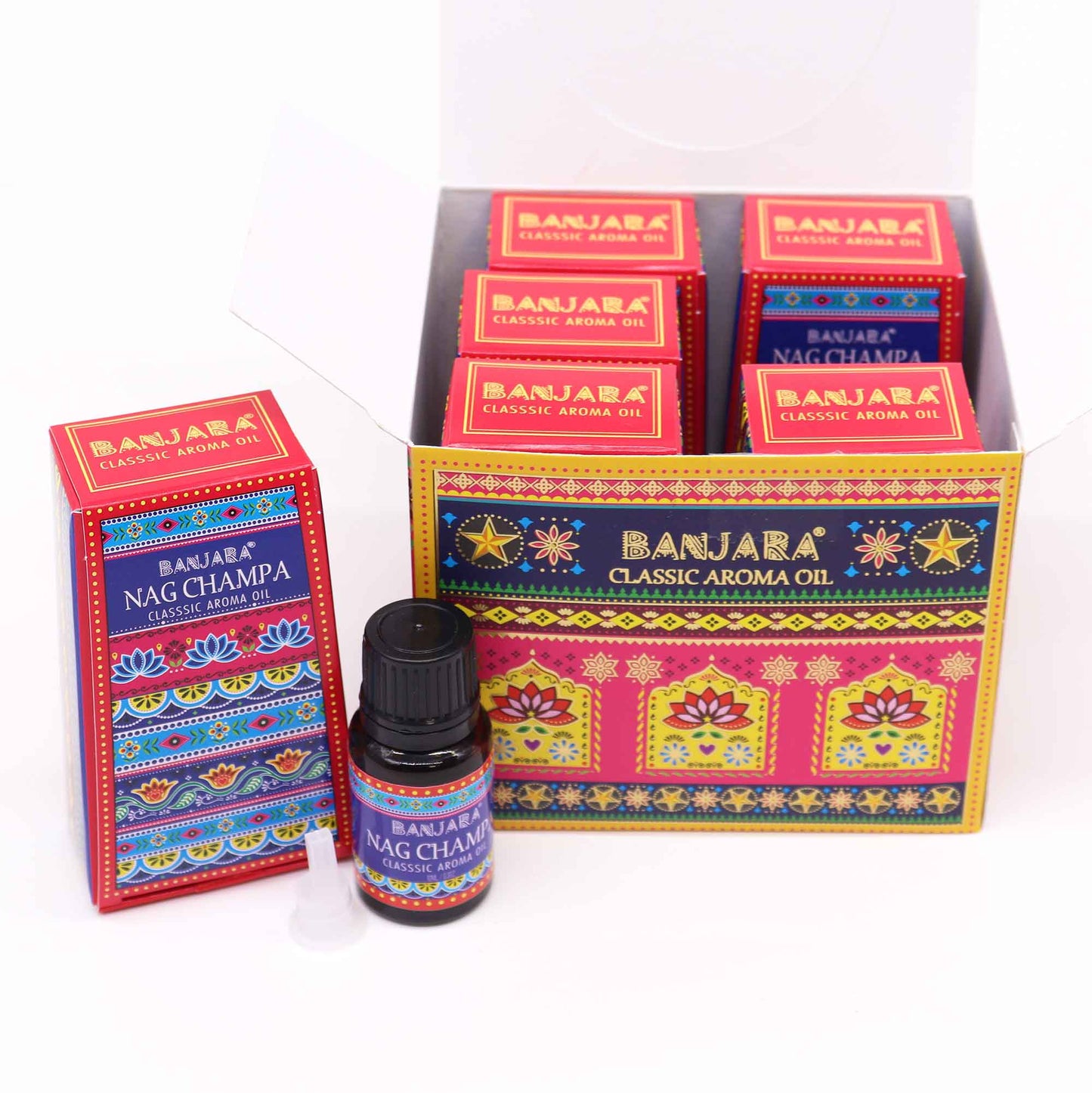 Banjara Indian Fragrance Oil 10ml - Nag Champa