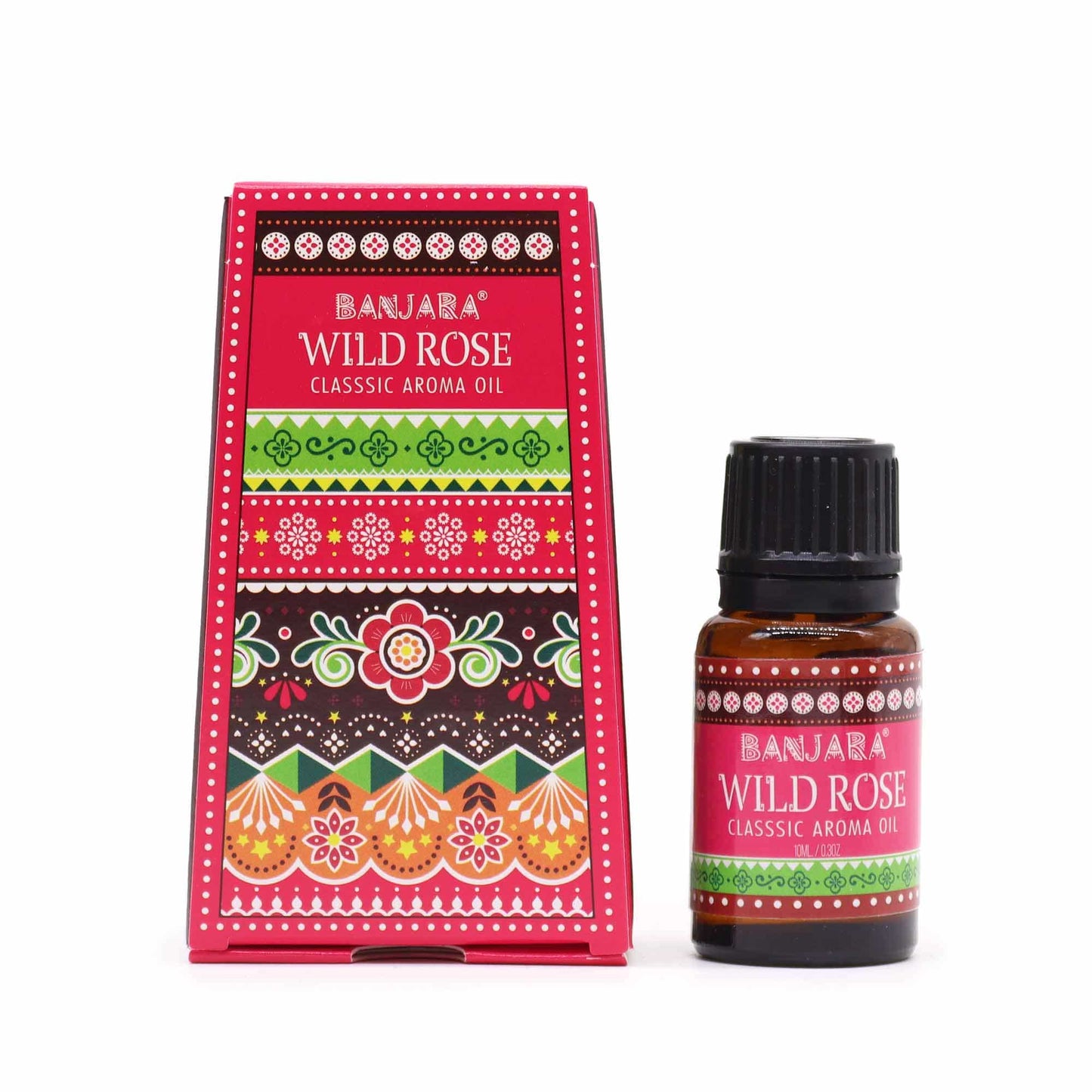 Bliss Banjara Indian Fragrance Oil 10ml - Wild Rose