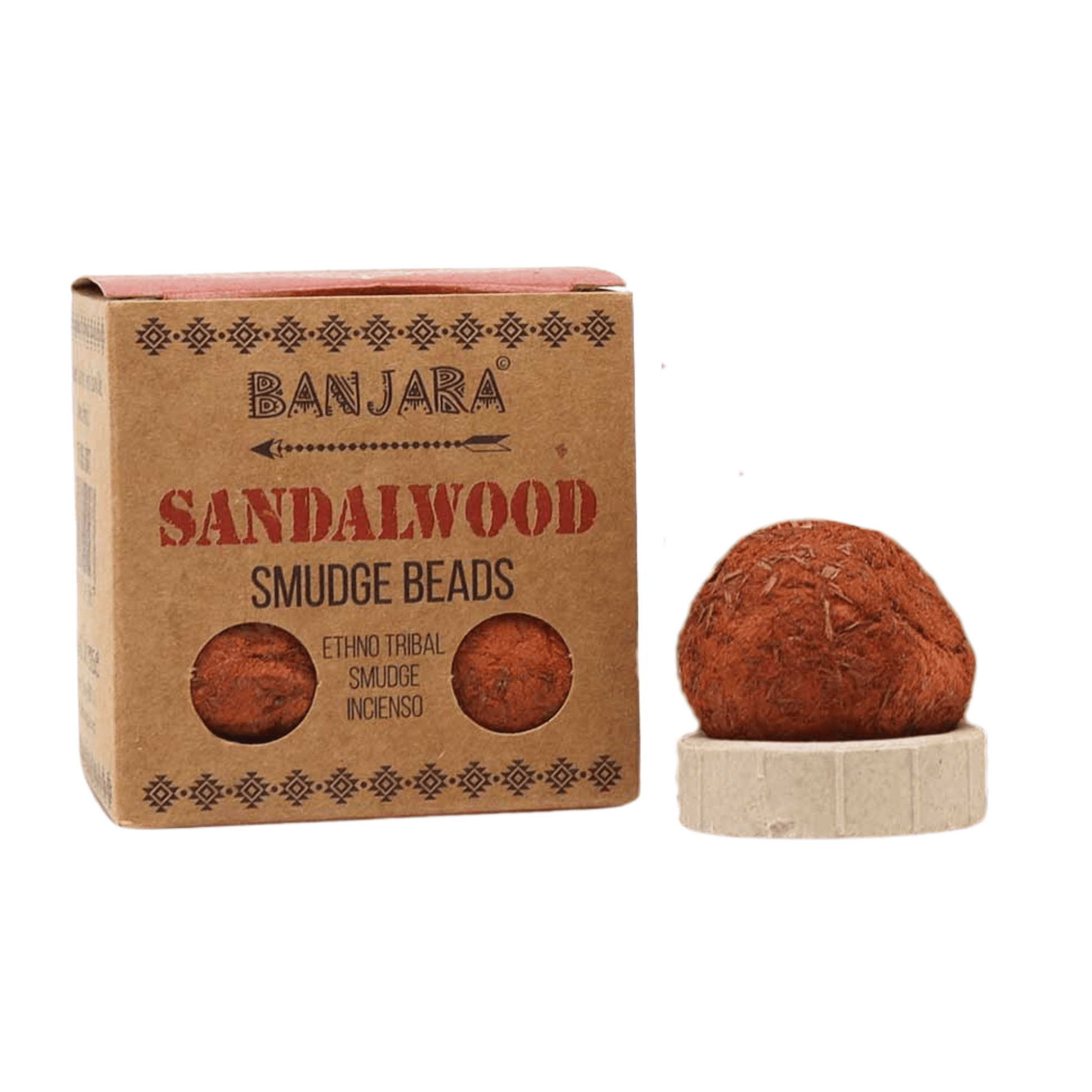 Bliss Banjara Smudge Beads - Sandalwood