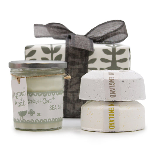 Gift Box - Velvet Moon (Candle) + Windermere & Citrus (Fizz)