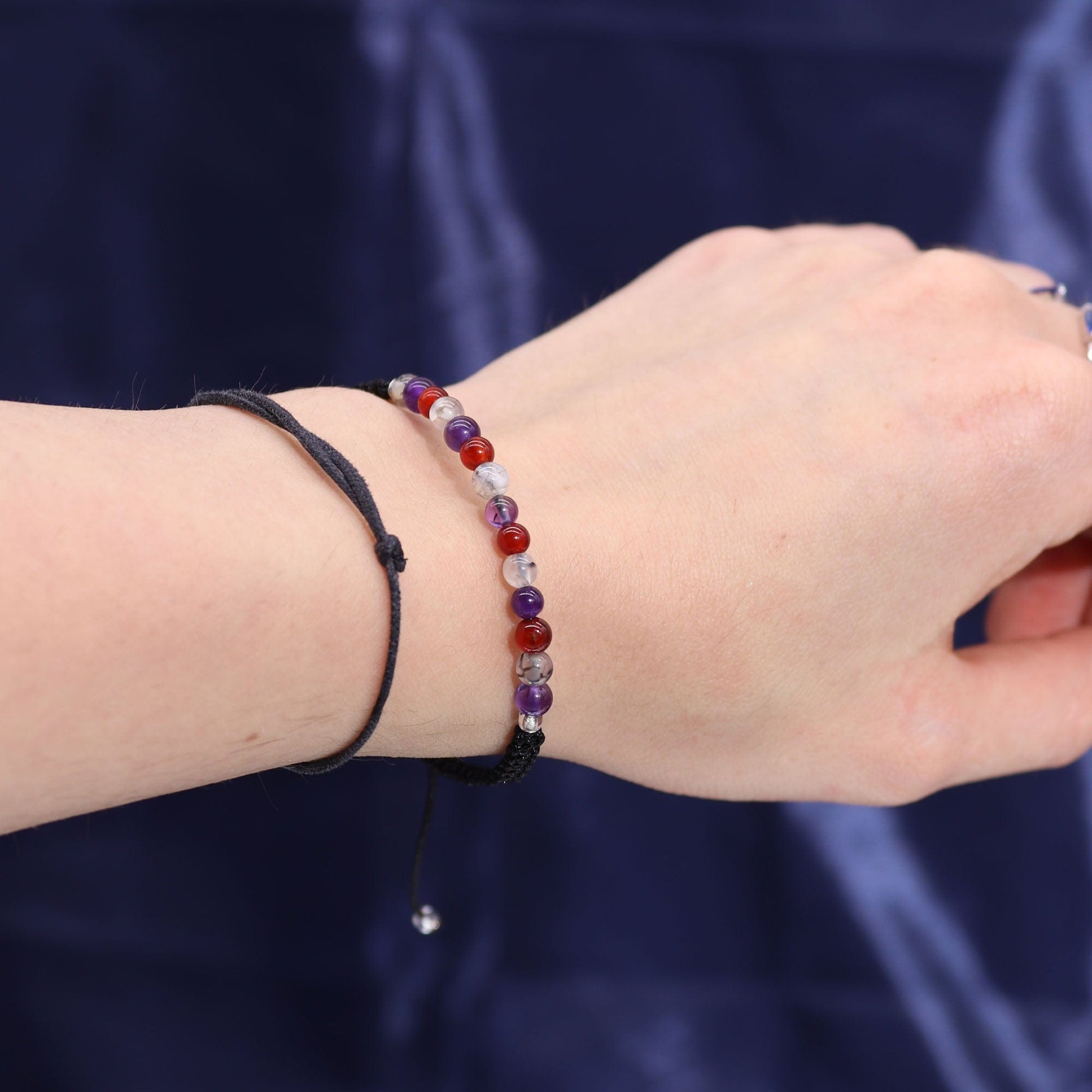 Bliss Zodiac Crystal Candle with Gemstone Bracelet - Virgo