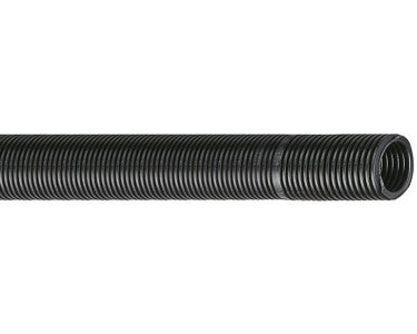 CORRUG. BLACK D.16MM 10MT W/TIR.