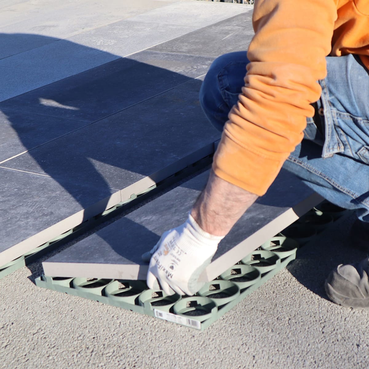 Bricocenter EASY PAVING SUPPORT MAT 40X80 FOR LAYING