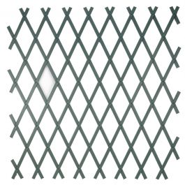 PVC EXTENSIBLE TRELLIS 100X100 CM GREEN