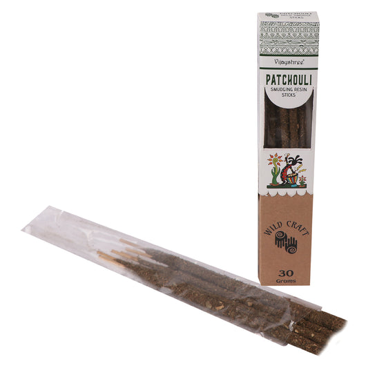 30g Golden Patchouli Smudging Resin Sticks (6s)