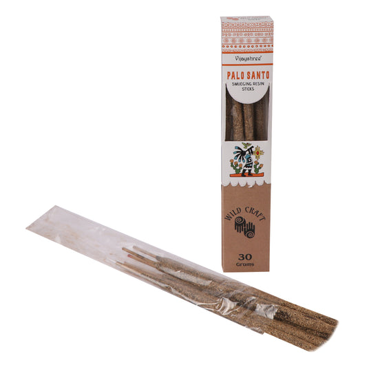 30g Golden Palo Santo Smudging Resin Sticks (6s)