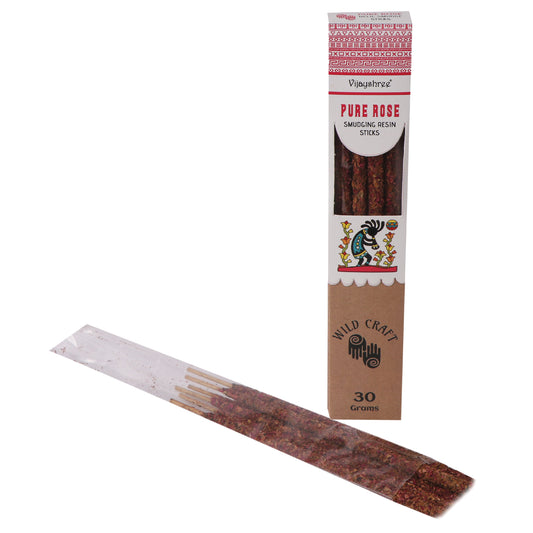 30g Golden Pure Rose Smudging Resin Sticks (6s)