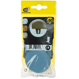 SLIPPERY FOOT ADES D50MM GRAY 4PCS