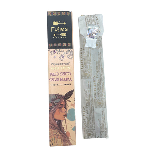 15g Golden Palo Santo and White Sage