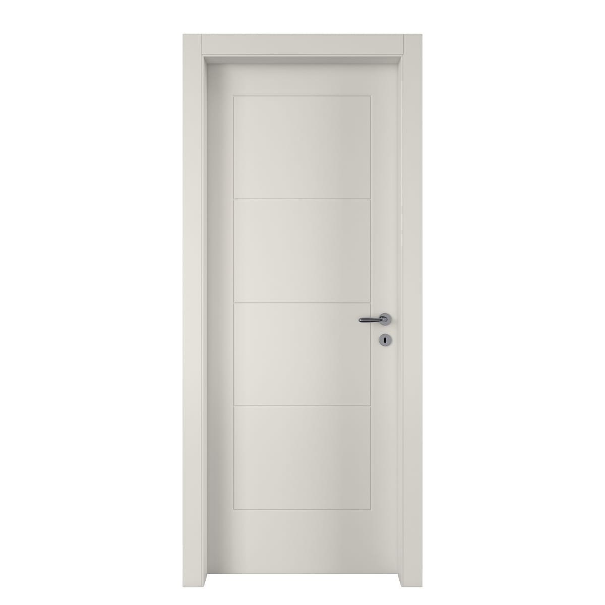 Bricocenter WHITE RIBERA DOOR 80X210 LEFT