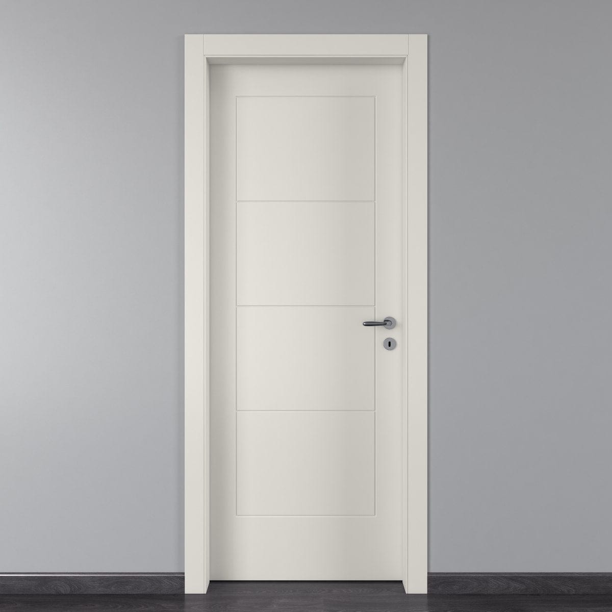 Bricocenter WHITE RIBERA DOOR 80X210 LEFT