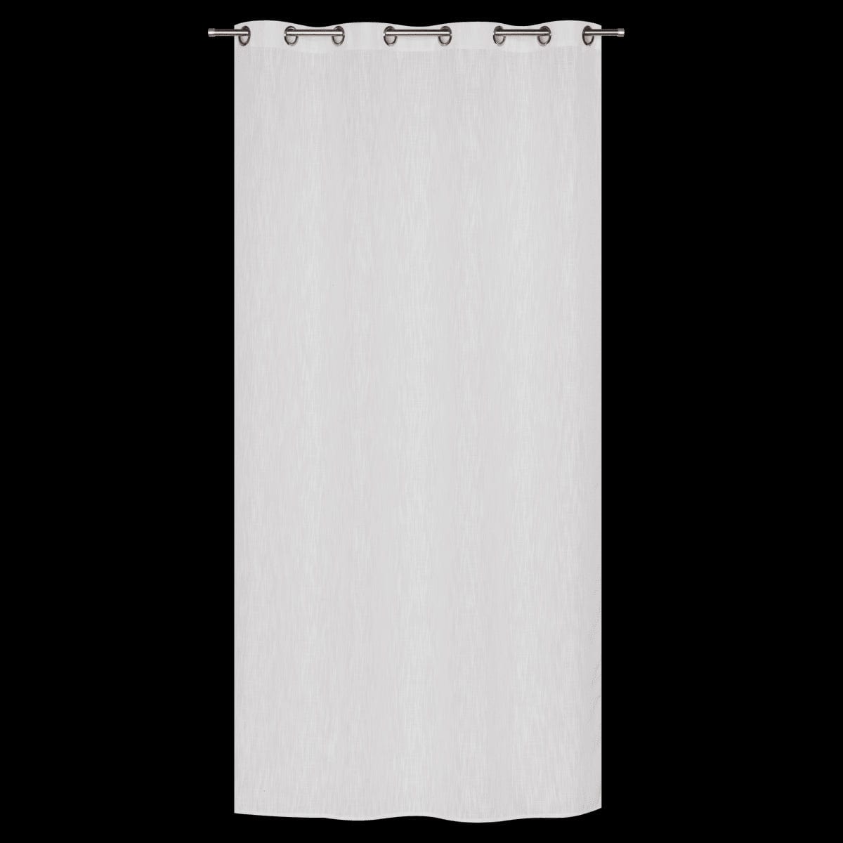 Bricocenter INFINI WHITE OPAQUE CURTAIN 140X280 CM WITH EYELETS AND WEBBING