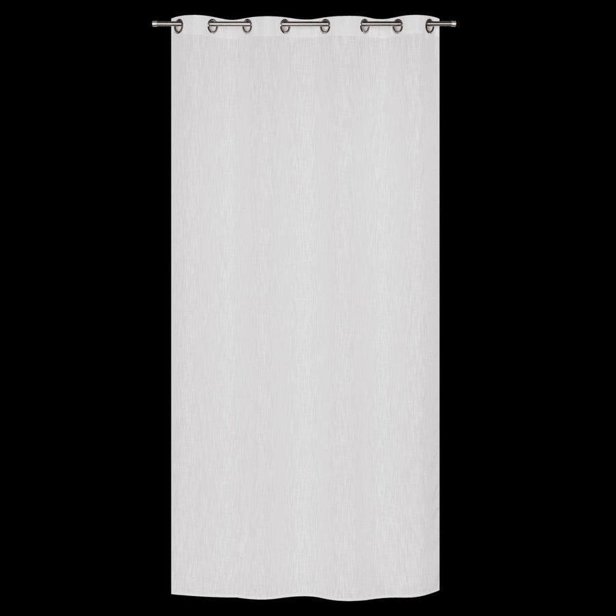 Bricocenter INFINI WHITE OPAQUE CURTAIN 140X280 CM WITH EYELETS AND WEBBING