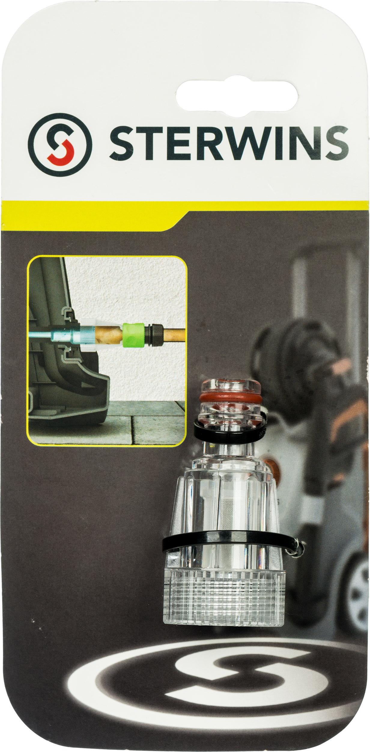 CLEAR PLASTIC WATER FILTER FOR STERWINS ST3 PRESSURE WASHER