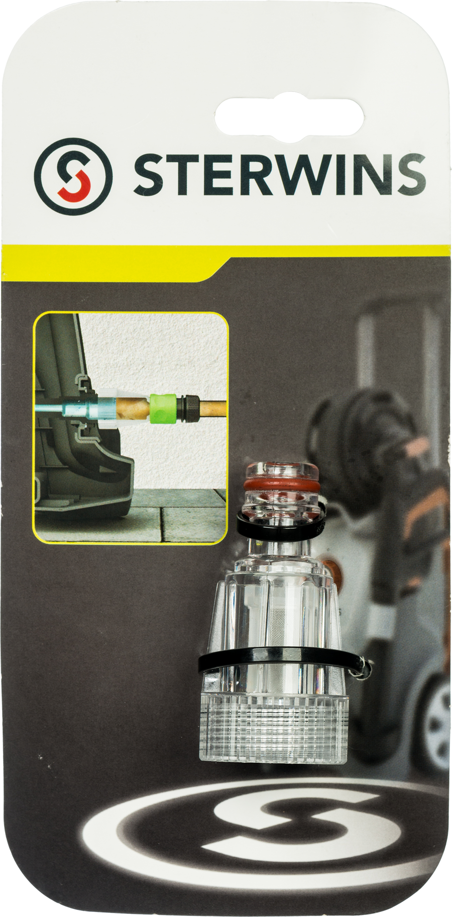 CLEAR PLASTIC WATER FILTER FOR STERWINS ST3 PRESSURE WASHER