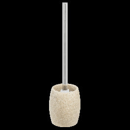 SAND SENSEA STANDING TOILET BRUSH HOLDER BEIGE RESIN