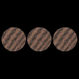 RETE ABRASIVA LEVIGATRICE ROTORBITALE DEXTER PRO, PER LEGNO,125MM NON FORATO, GRANA 180,3