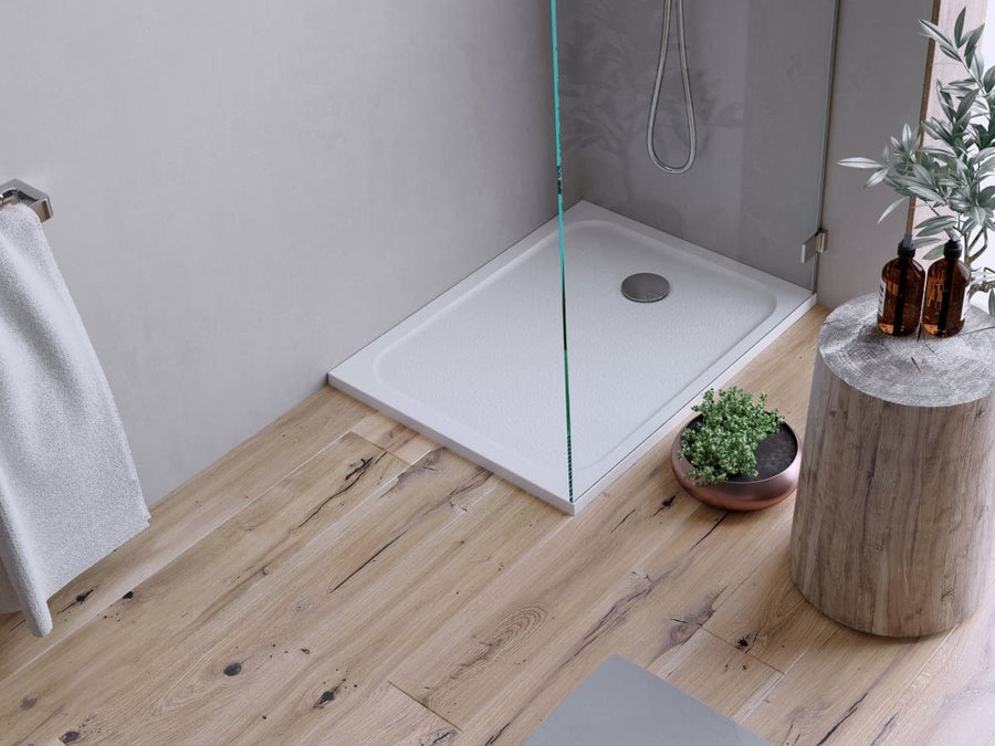 Bricocenter EASY WHITE GLOSSY SHOWER TRAY 70X90