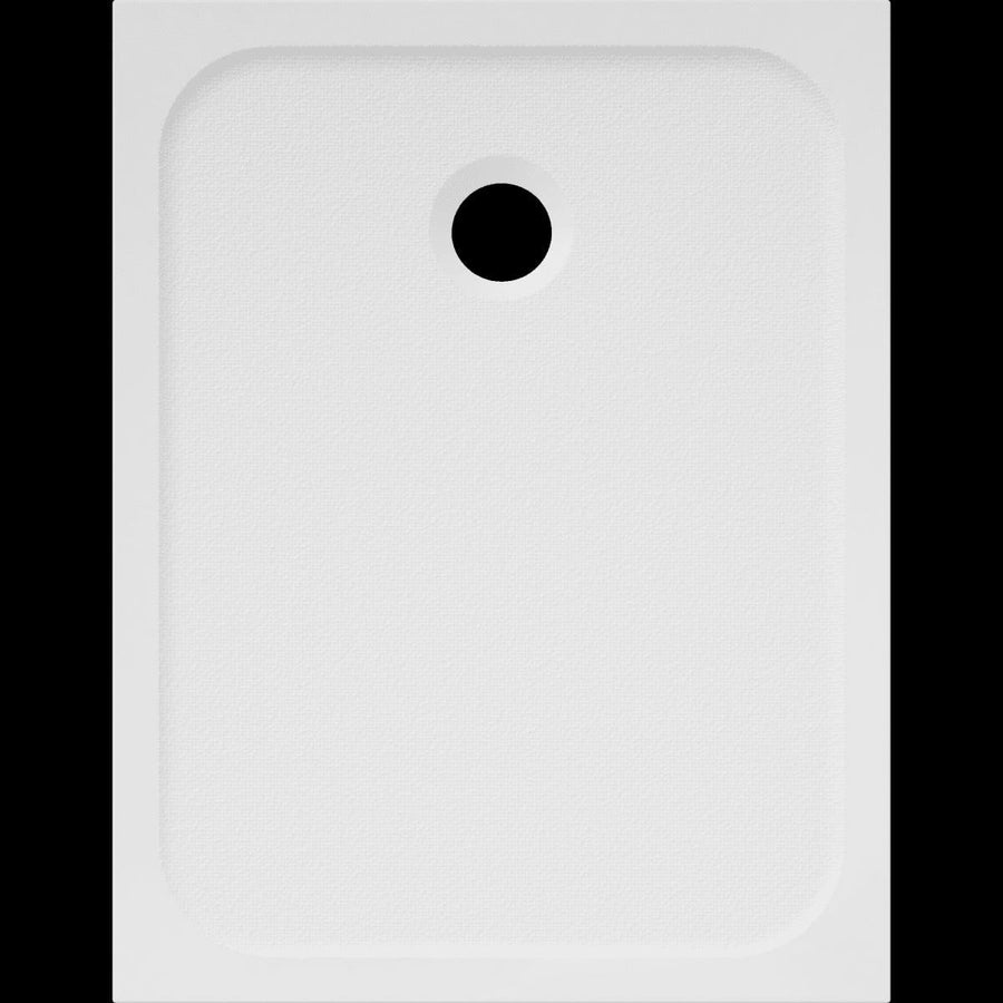 Bricocenter EASY WHITE GLOSSY SHOWER TRAY 70X90