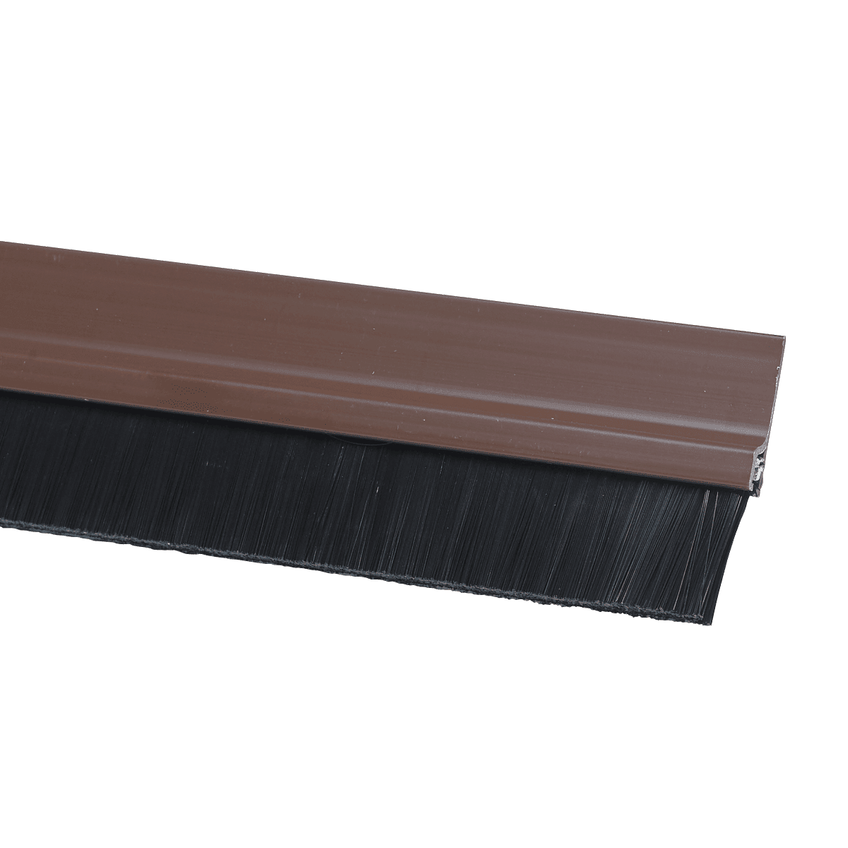 AXTON BROWN PVC DOOR BOTTOM STICKER WITH BRUSH 1MT