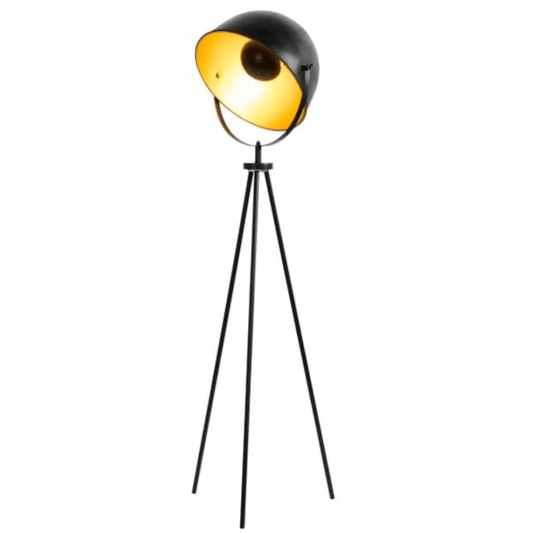 Casa SOLEIL Black floor lamp, H 120 x W 40 x D 40 cm