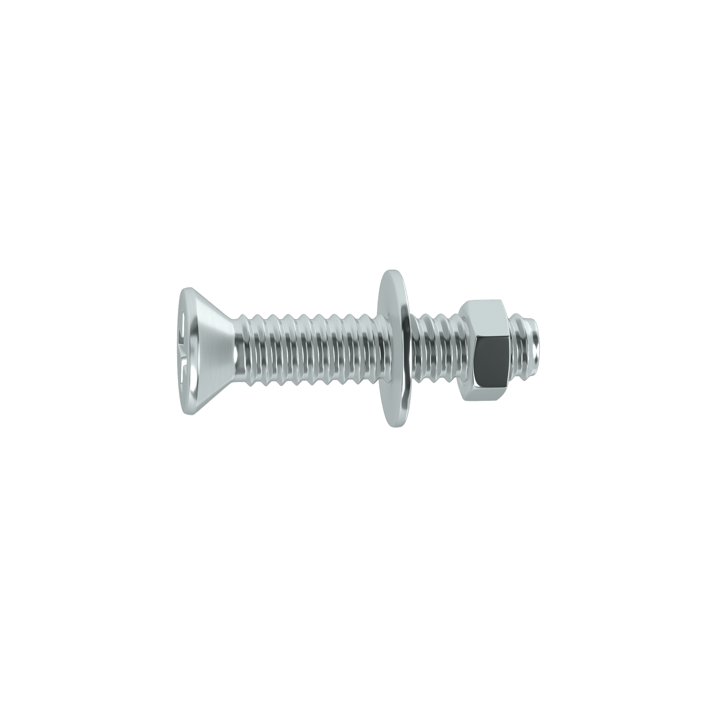 3 X 30 MM COUNTERSUNK HEAD BOLT PH. NUT