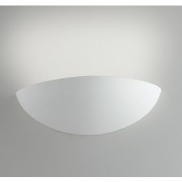 MORITZ WALL LIGHT PLASTER WHITE D31X12.5X9CM E27=28W
