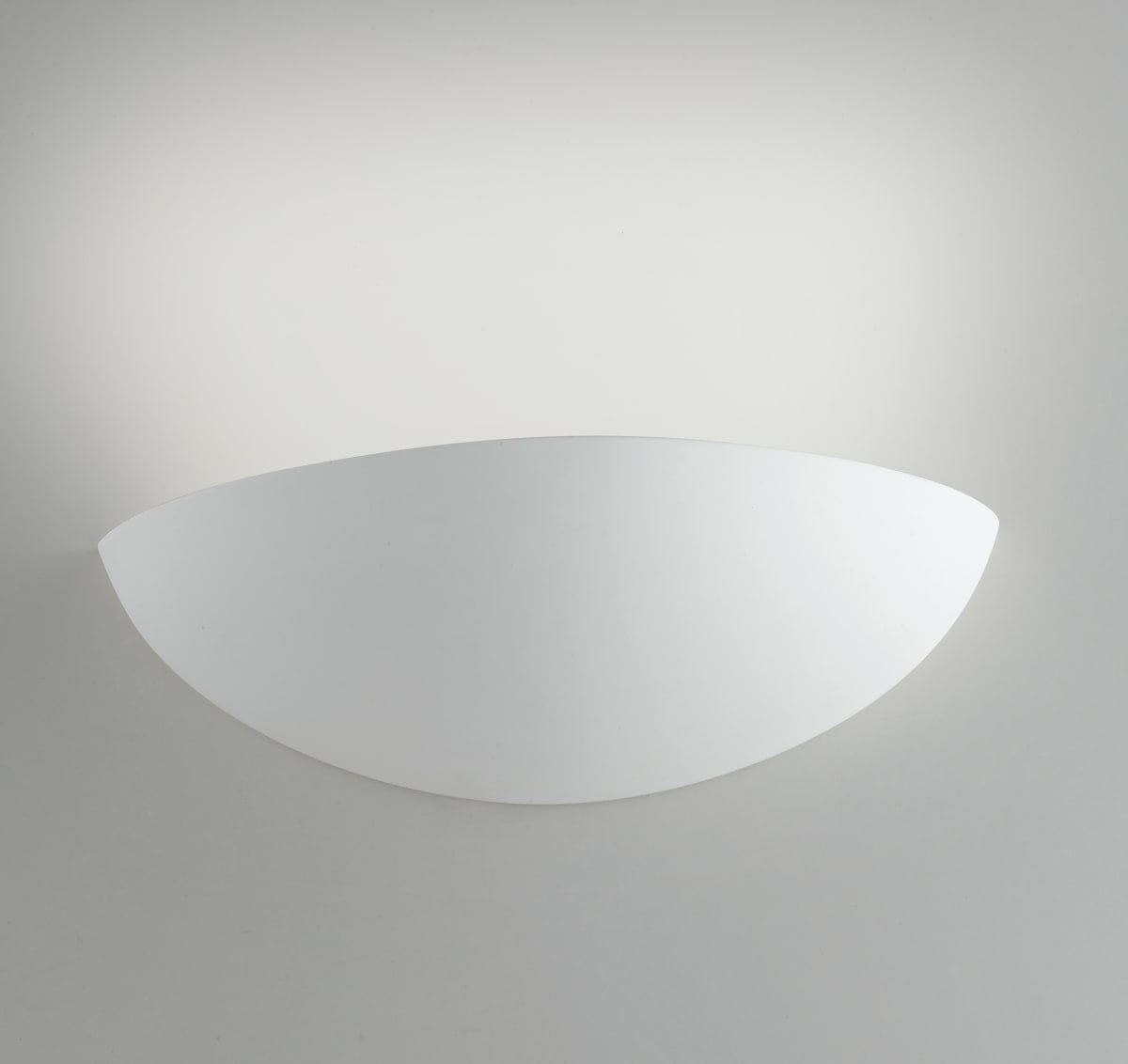 Bricocenter MORITZ WALL LIGHT PLASTER WHITE D31X12.5X9CM E27=28W