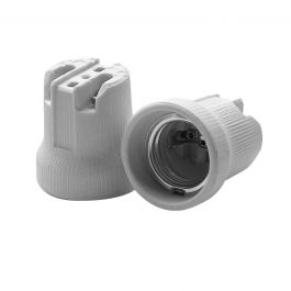 PORCELAIN E27 LAMP HOLDER