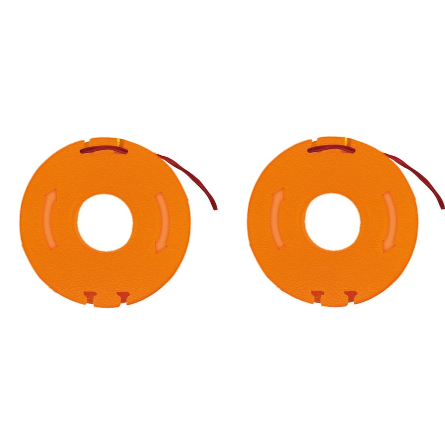 Bricocenter 2 NYLON SPOOLS 3M X 1.65MM FOR GRASS TRIMMER
