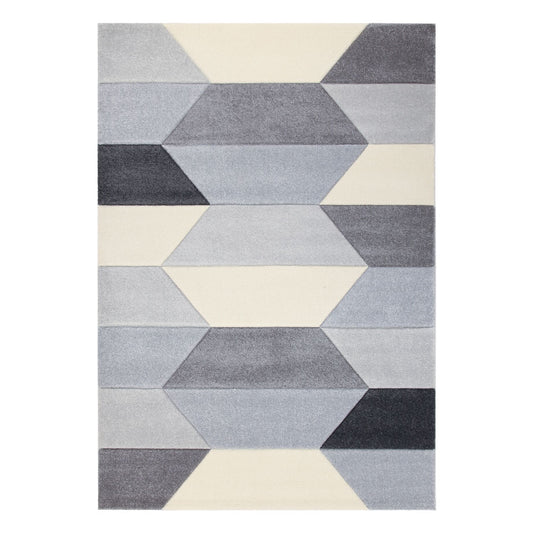 Geometric Carve rug, 160 x 230 cm