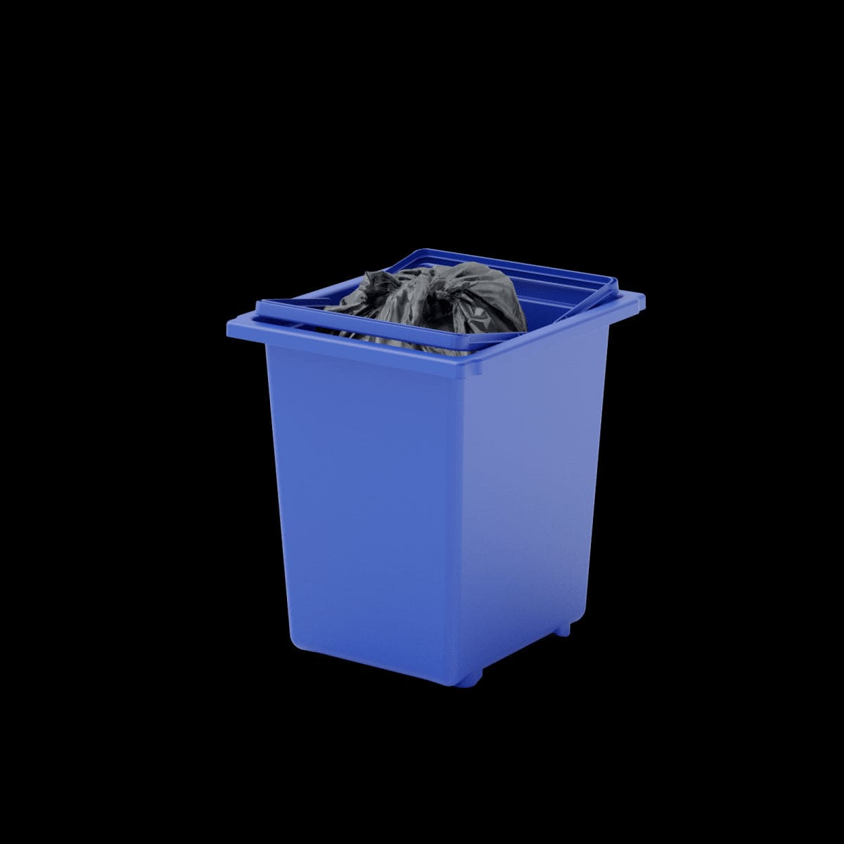 Bricocenter SET 2 PLASTIC RECYCLING CONTAINERS 25+30CM 53X32.5X38CM SPACEO