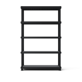 W120xW45xH188CM 5-SIZED SCAFFIELD 70 KG PLASTIC BLACK