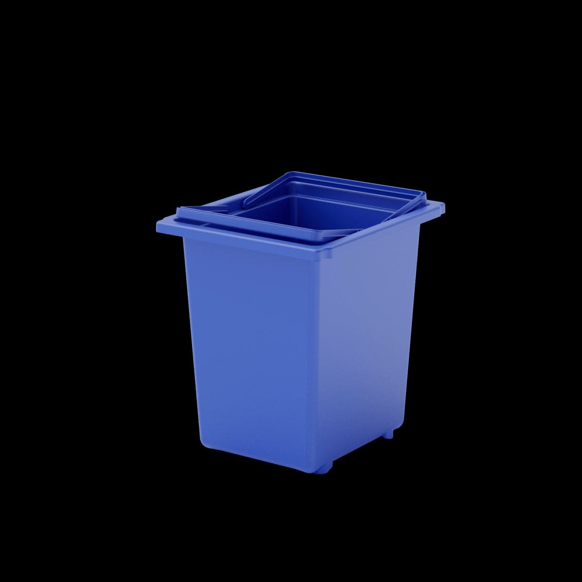 Bricocenter SET 2 PLASTIC RECYCLING CONTAINERS 25+30CM 53X32.5X38CM SPACEO