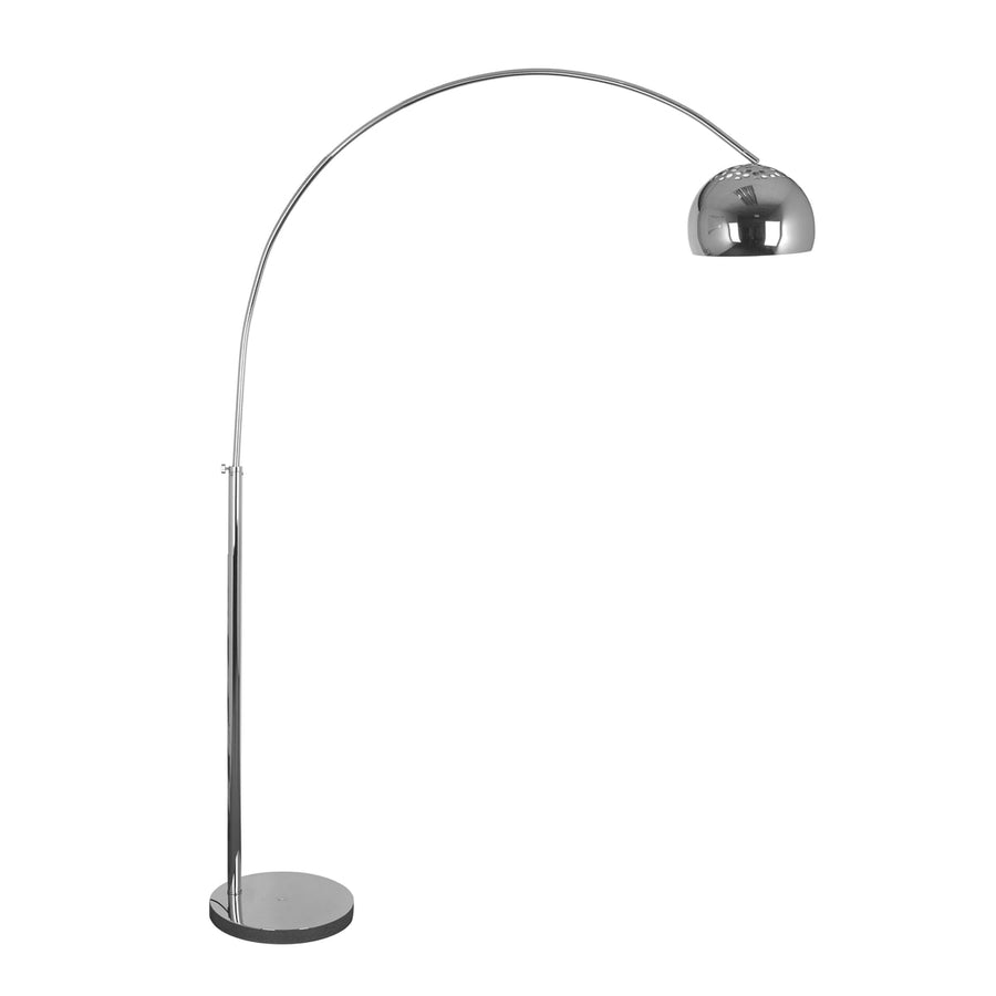 FLOOR LAMP BIG SOFA METAL NICKEL H210 CM E27=60W