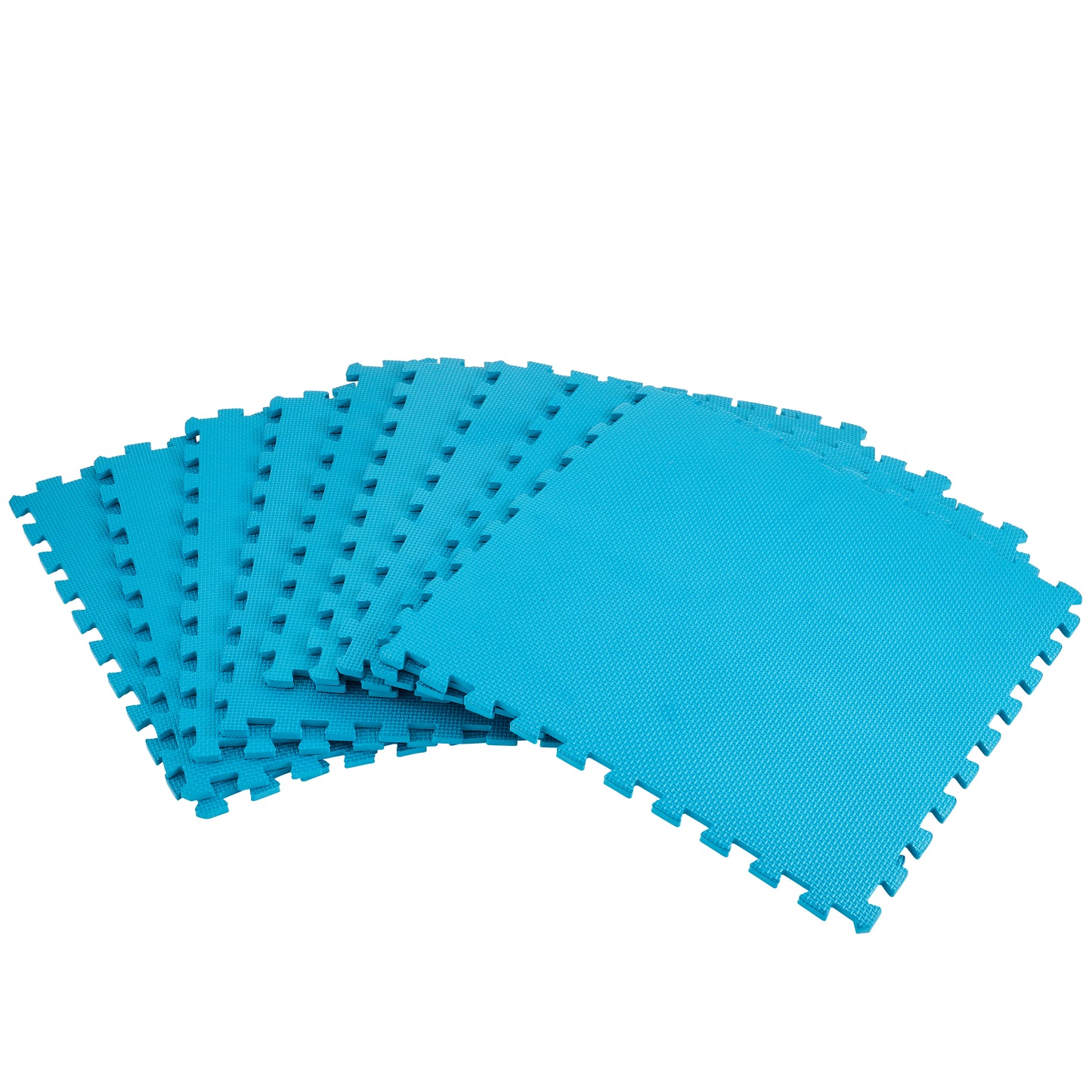 9 POOL MAT TILES 50X50CMXH. 8MM NON-SLIP NATERIAL