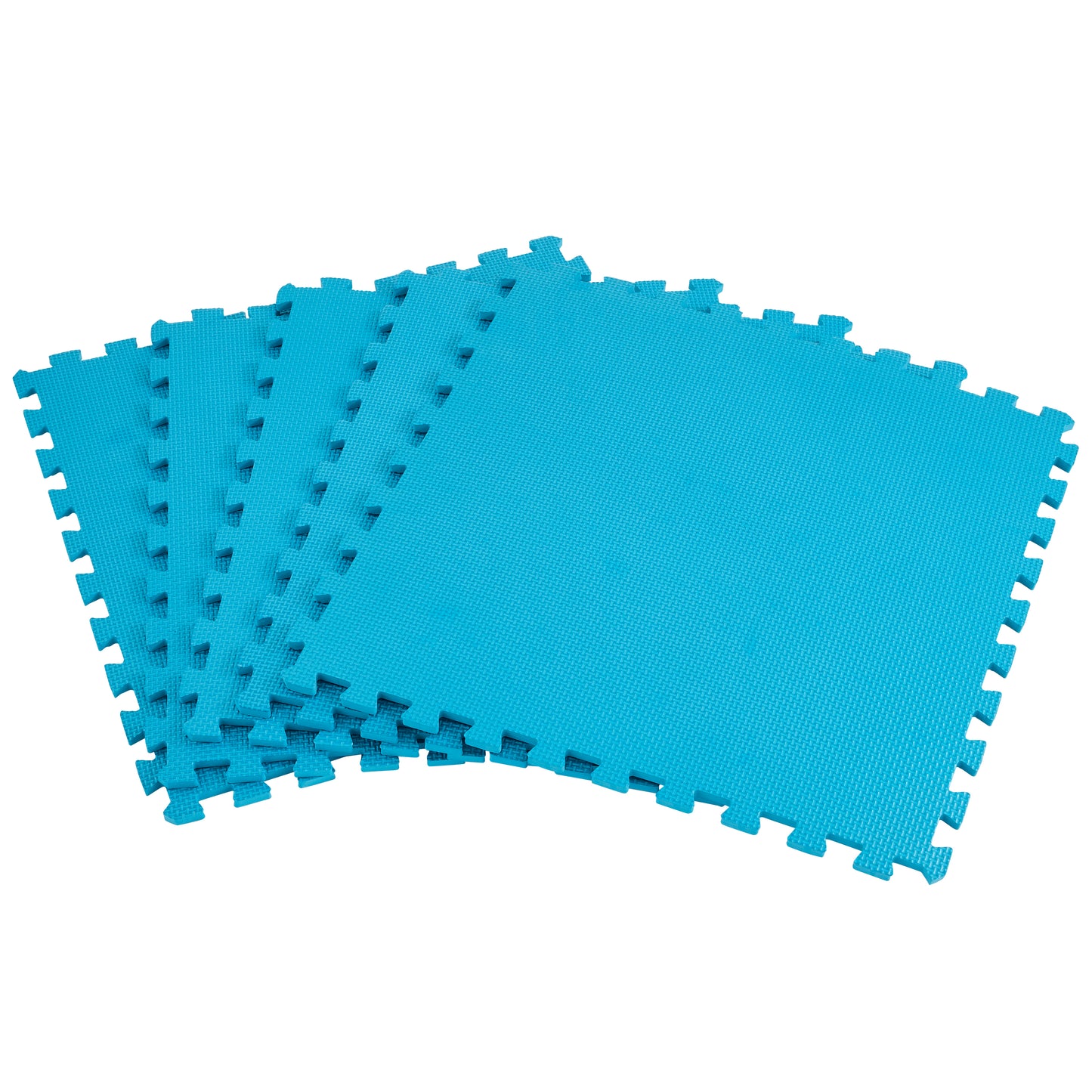 9 POOL MAT TILES 50X50CMXH. 8MM NON-SLIP NATERIAL