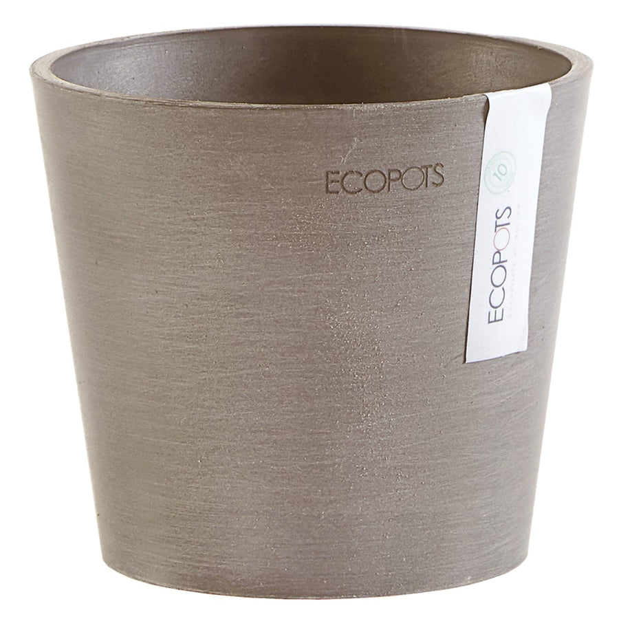 Bricocenter AMSTERDAM VASE DIAM 13 CM H 11,4 CM STONE BROWN