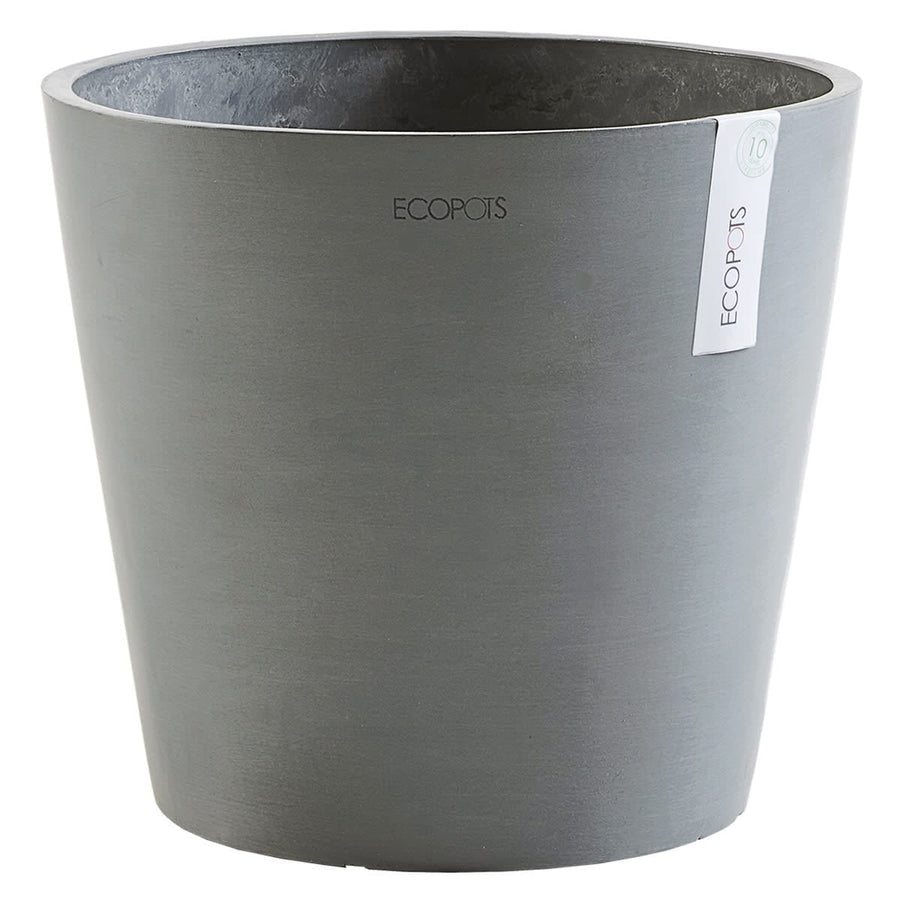 Bricocenter AMSTERDAM VASE DIAM 25 CM H 24,5 CM STONE GREY