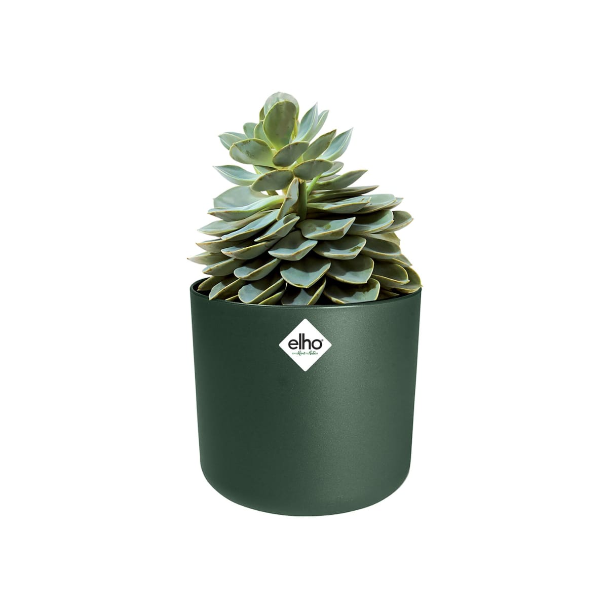 B.for Soft Round ELHO pot cover DIAM 25 H23,3 CM GREEN